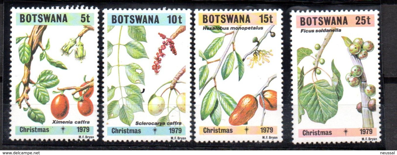 Serie Nº 391/4  Bostwana Navidad - Botswana (1966-...)