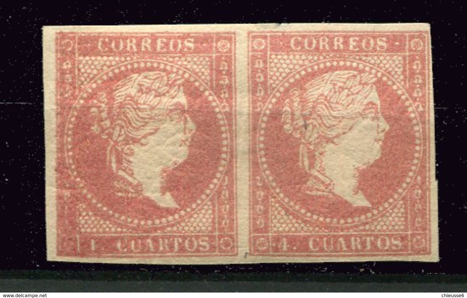 Espagne *. N° 43 Paire - Used Stamps