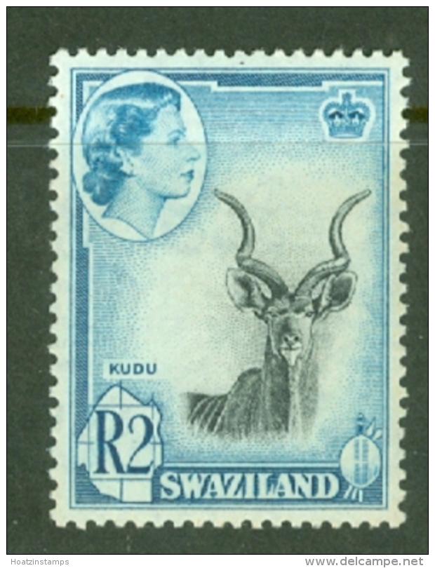 Swaziland: 1961   QE II - Pictorial - Decimal Currency   SG89   R2    MH - Swasiland (...-1967)
