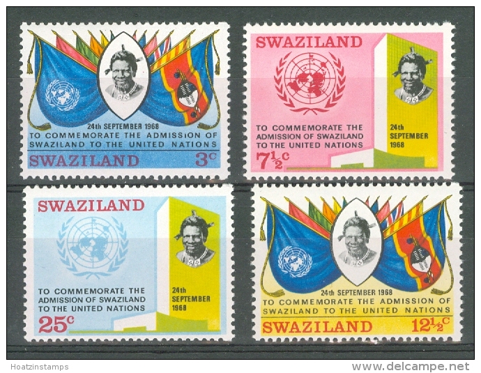 Swaziland: 1969   Admission Of Swaziland To The U.N.    MNH - Swaziland (1968-...)