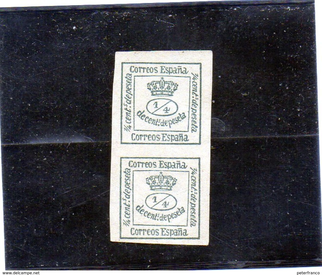 B - 1872 Spagna - Corona Reale - Usados