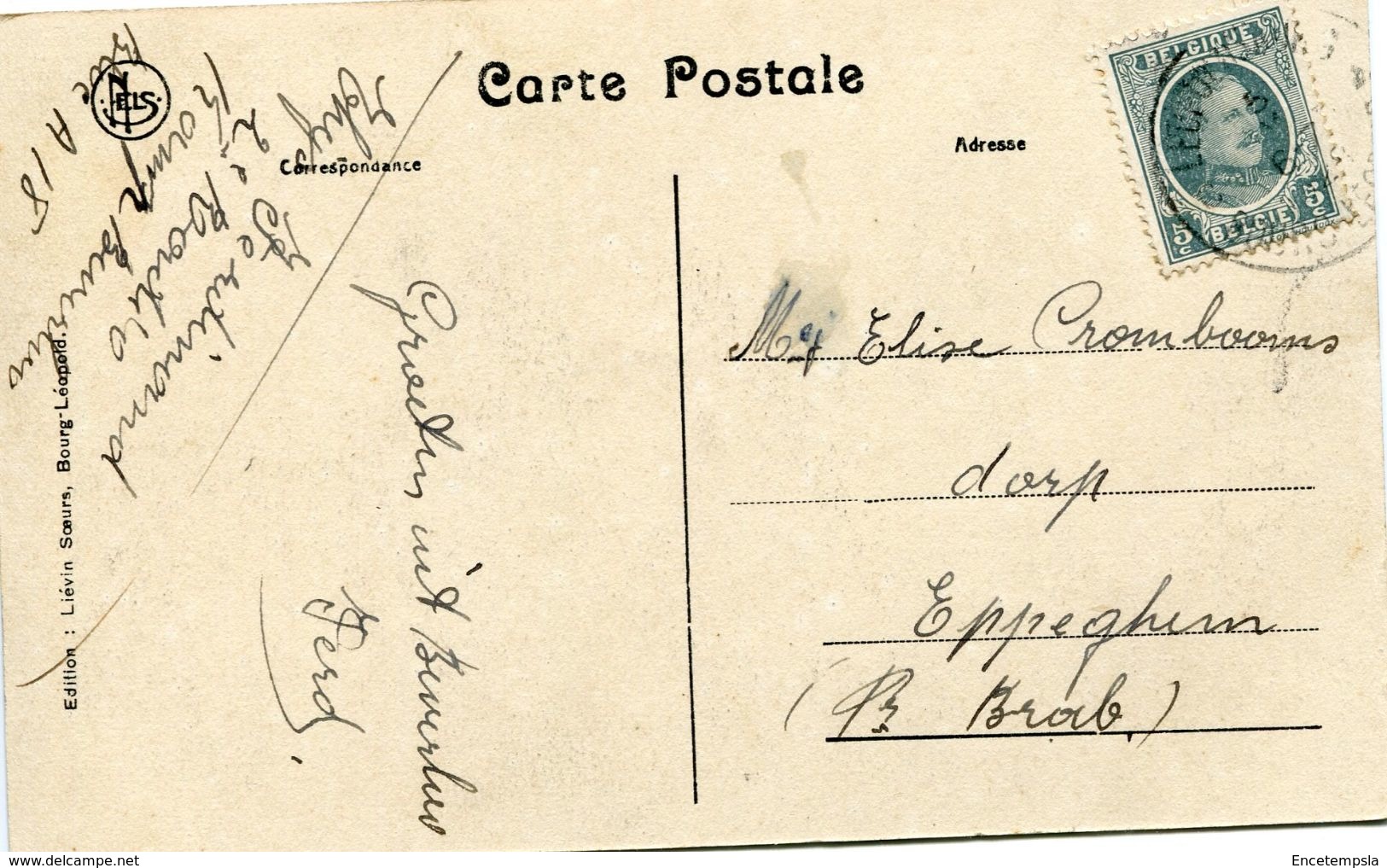 CPA - Carte Postale -  Belgique - Camp De Beverloo - 1928? - Beringen