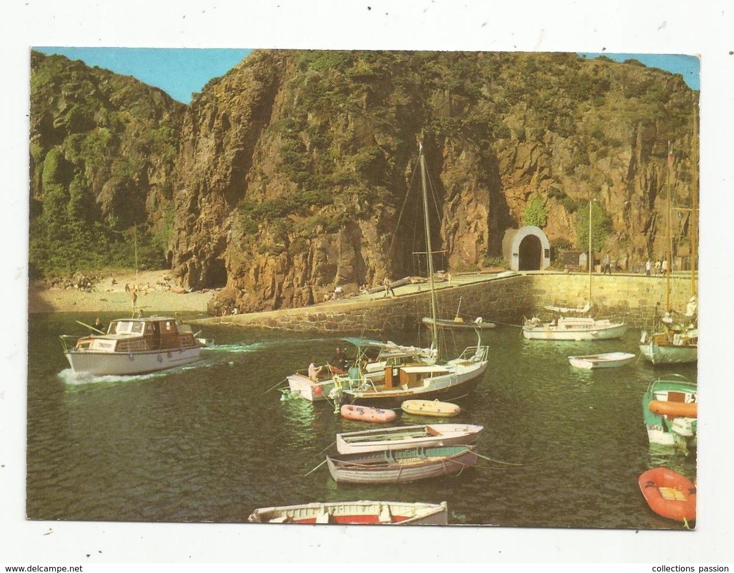 Cp, Royaume Uni, îles De La Manche, SARK , C.I. ,vierge, Ed. Cotman,  Creux Harbour - Sark