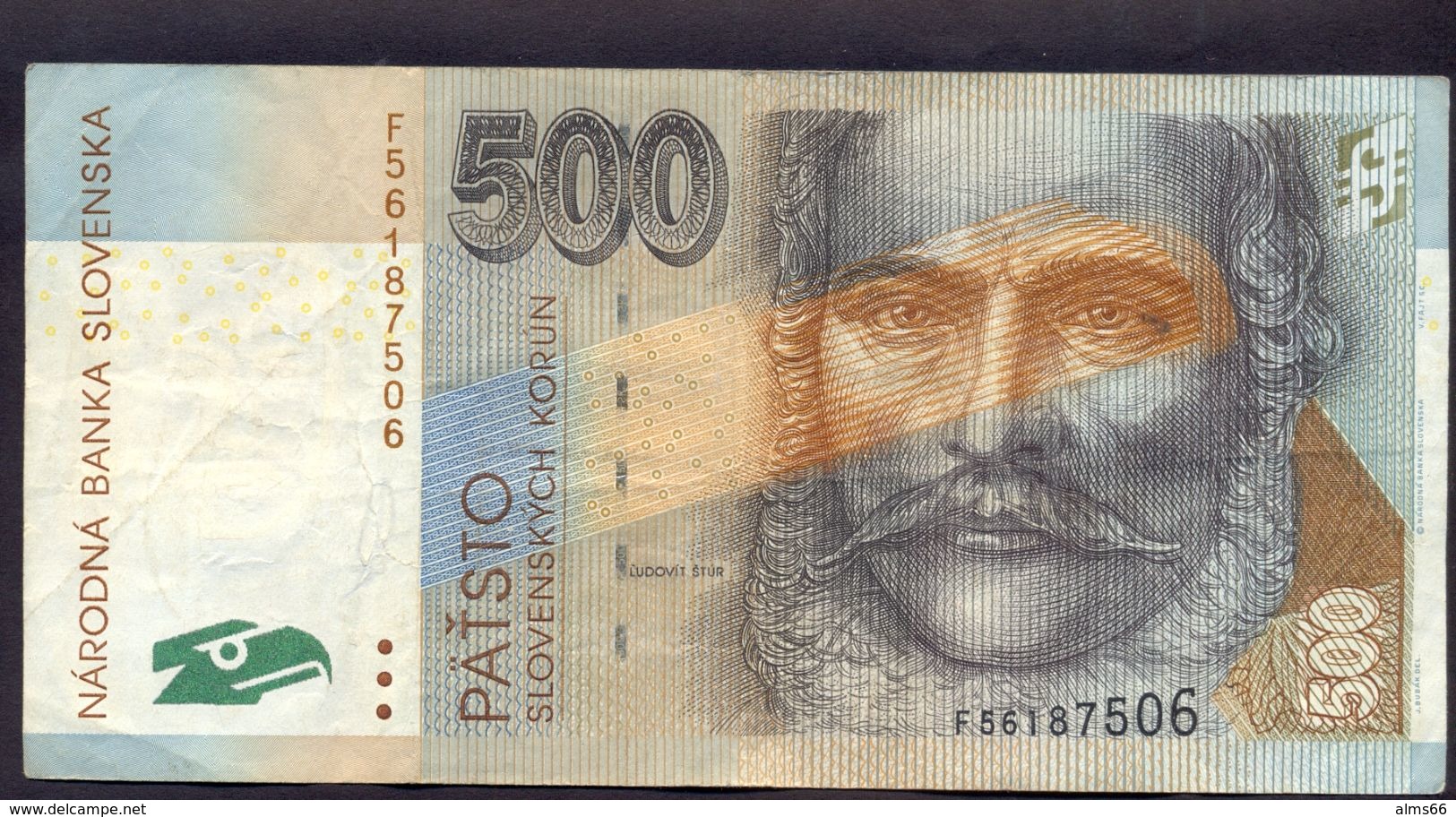 Slovakia 500 Korun 2000 VF P- 31 - Slovaquie