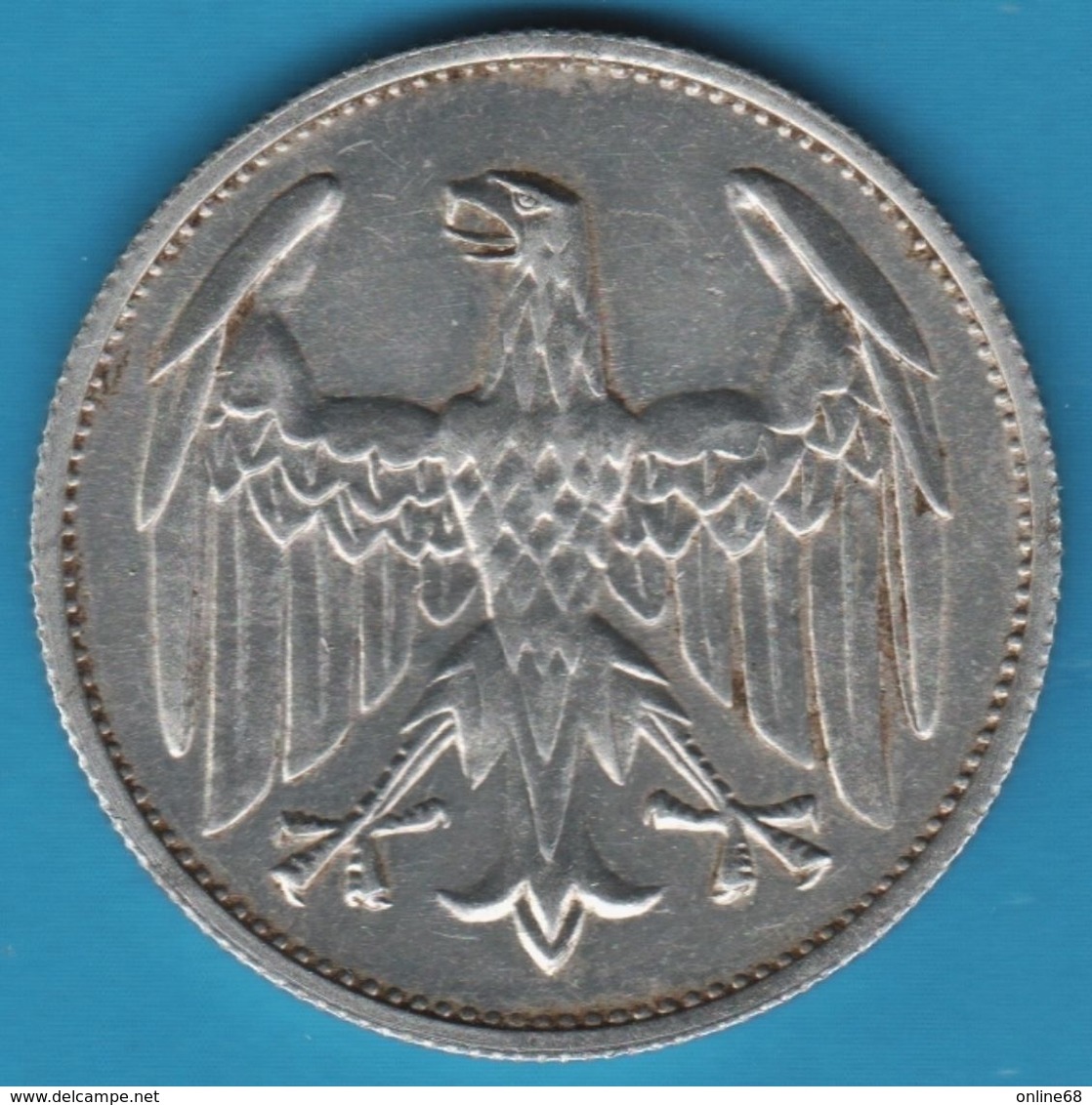 DEUTSCHES REICH 3 MARK 1922 A KM# 28 - 3 Mark & 3 Reichsmark