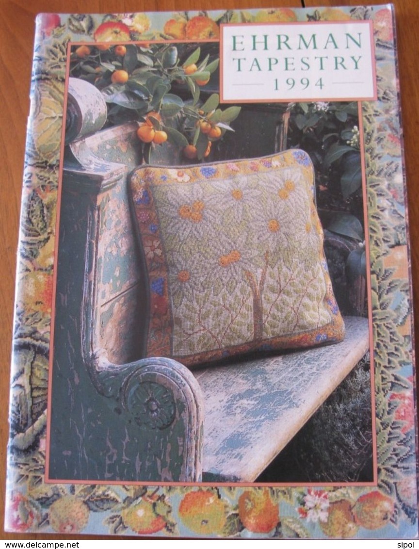 Catalogu1994 Ehrman Tapestry58 Pages De Modèles Couleur  Avec Références SANS Diagrammes  Tapisserie Laine - Autres & Non Classés