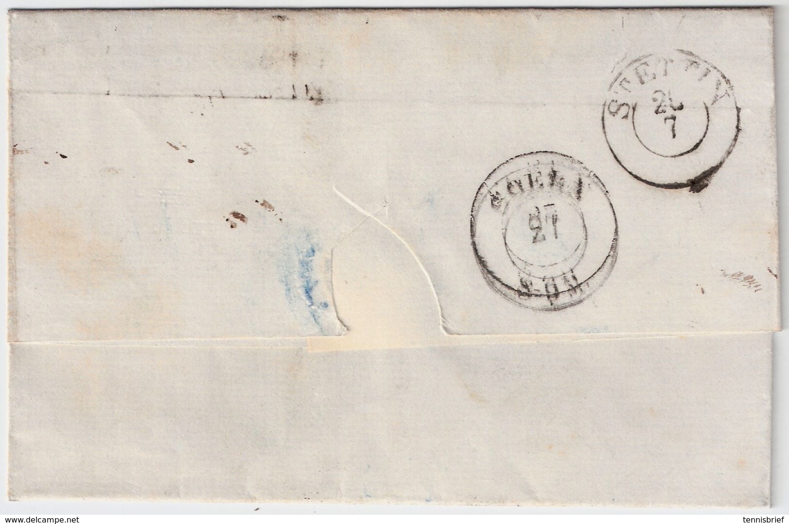 Finnland, 1859, " ABO " Nach Köln   , #9126 - ...-1845 Prephilately