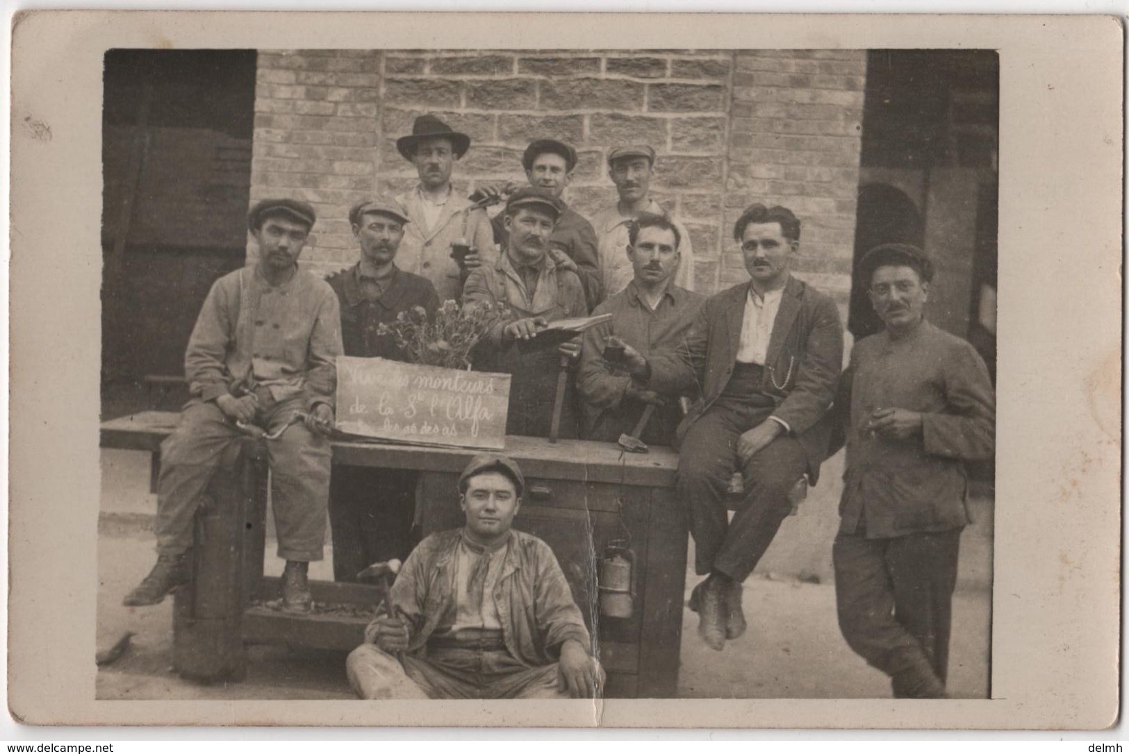 CARTE PHOTO 84 Le PONTET Sorgues Usine De La Traille Société L'Alfa - Le Pontet