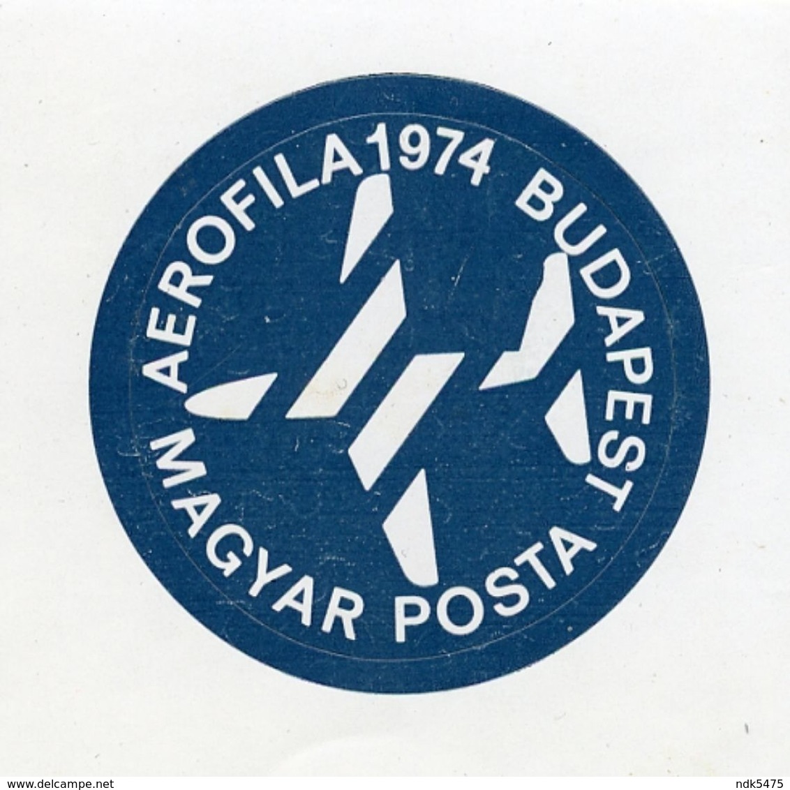 CINDERELLA : BUDAPEST - AEROFILA 1974, MAGYAR POSTA - Cinderellas