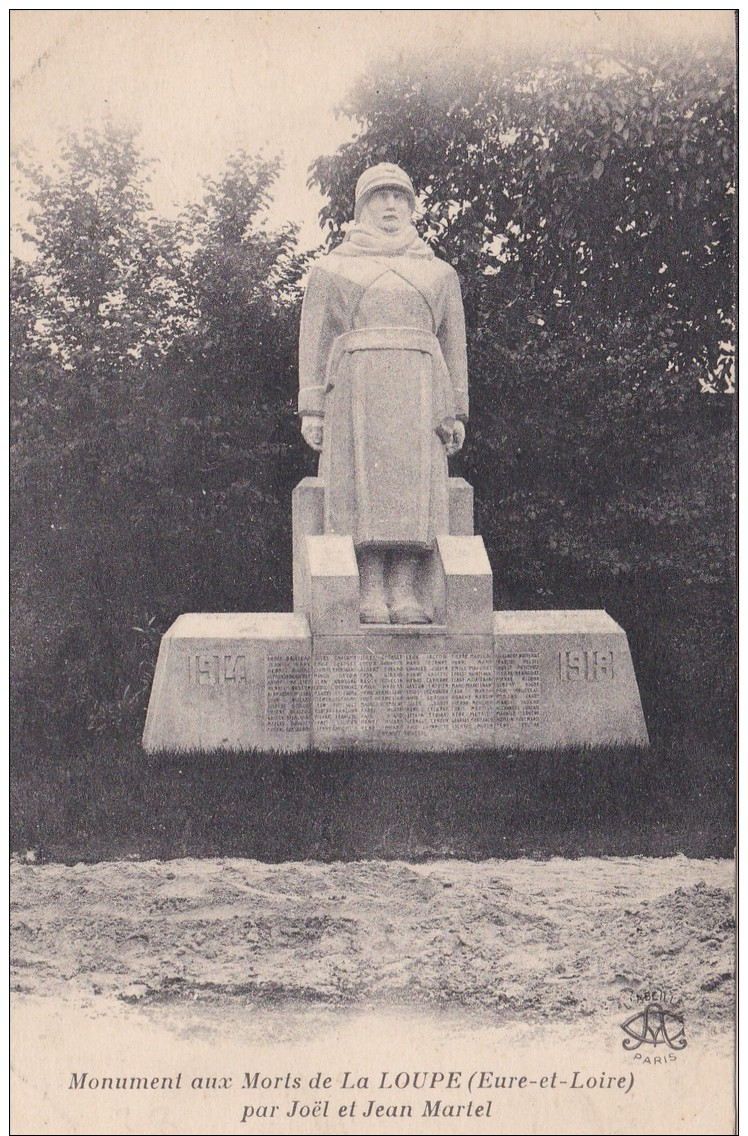 G2 - 28 - La Loupe - Eure-et-Loir - Monument Aux Morts De La Loupe Par Joël Et Jean Martel - La Loupe