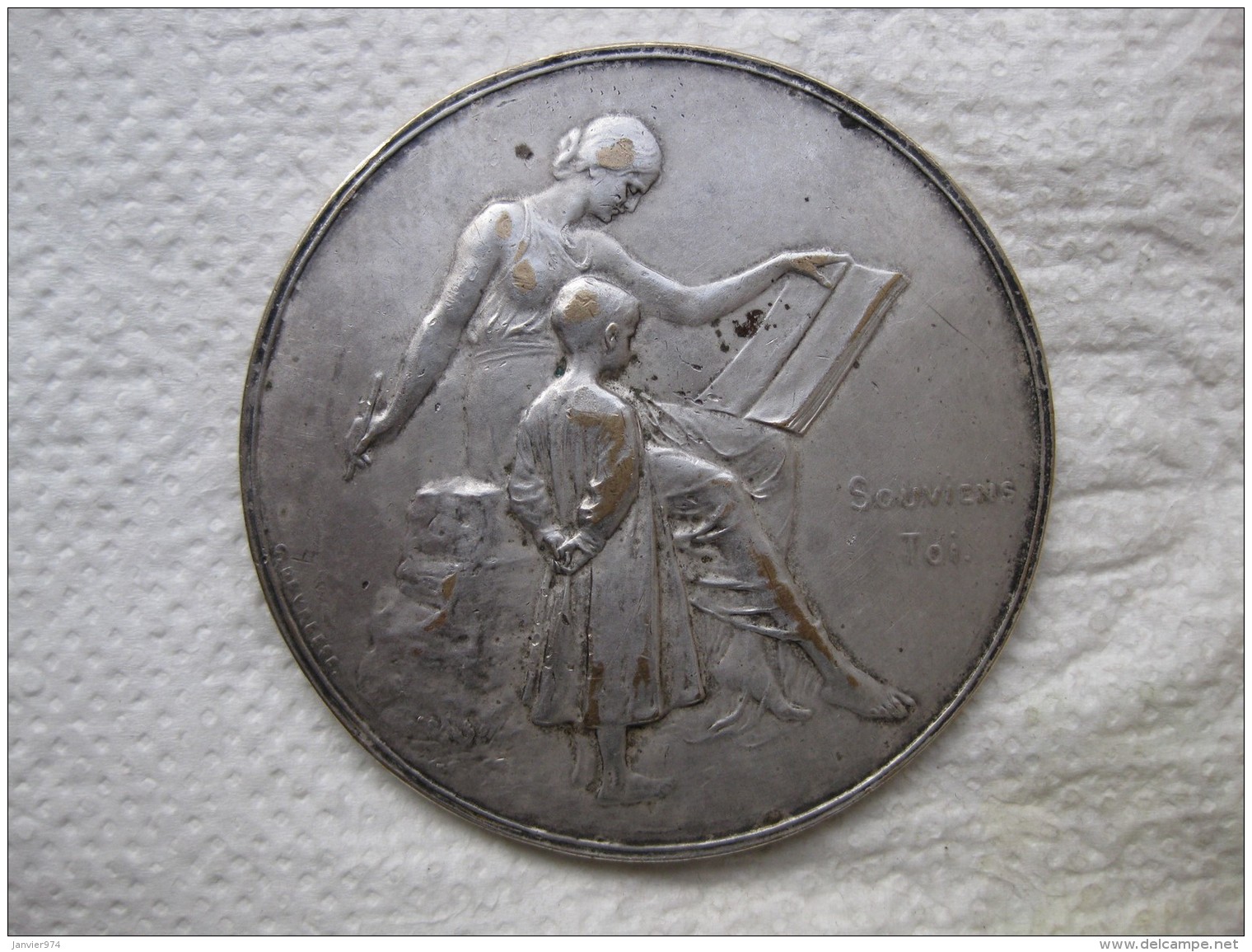 Médaille Souviens Toi. Le Brabant 1914 -1919, Par Devreese - Andere & Zonder Classificatie