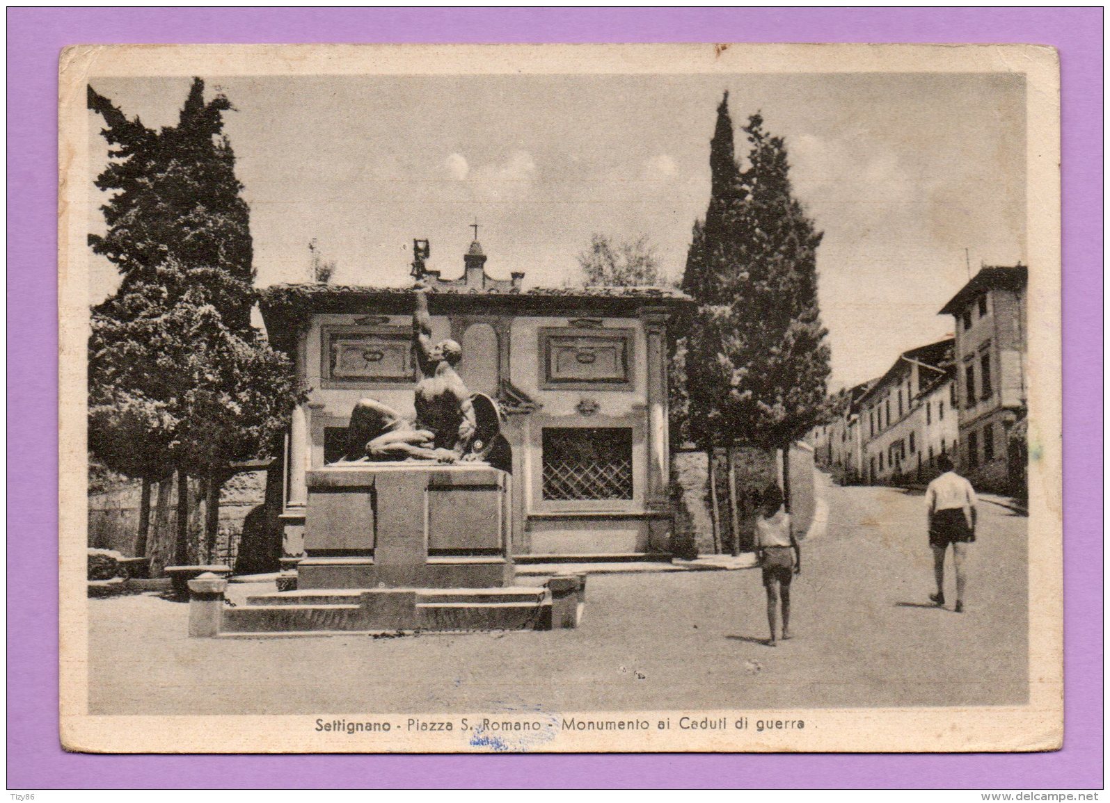 Settignano - Piazza S. Romano - Monumento Ai Caduti Di Guerra - Firenze (Florence)