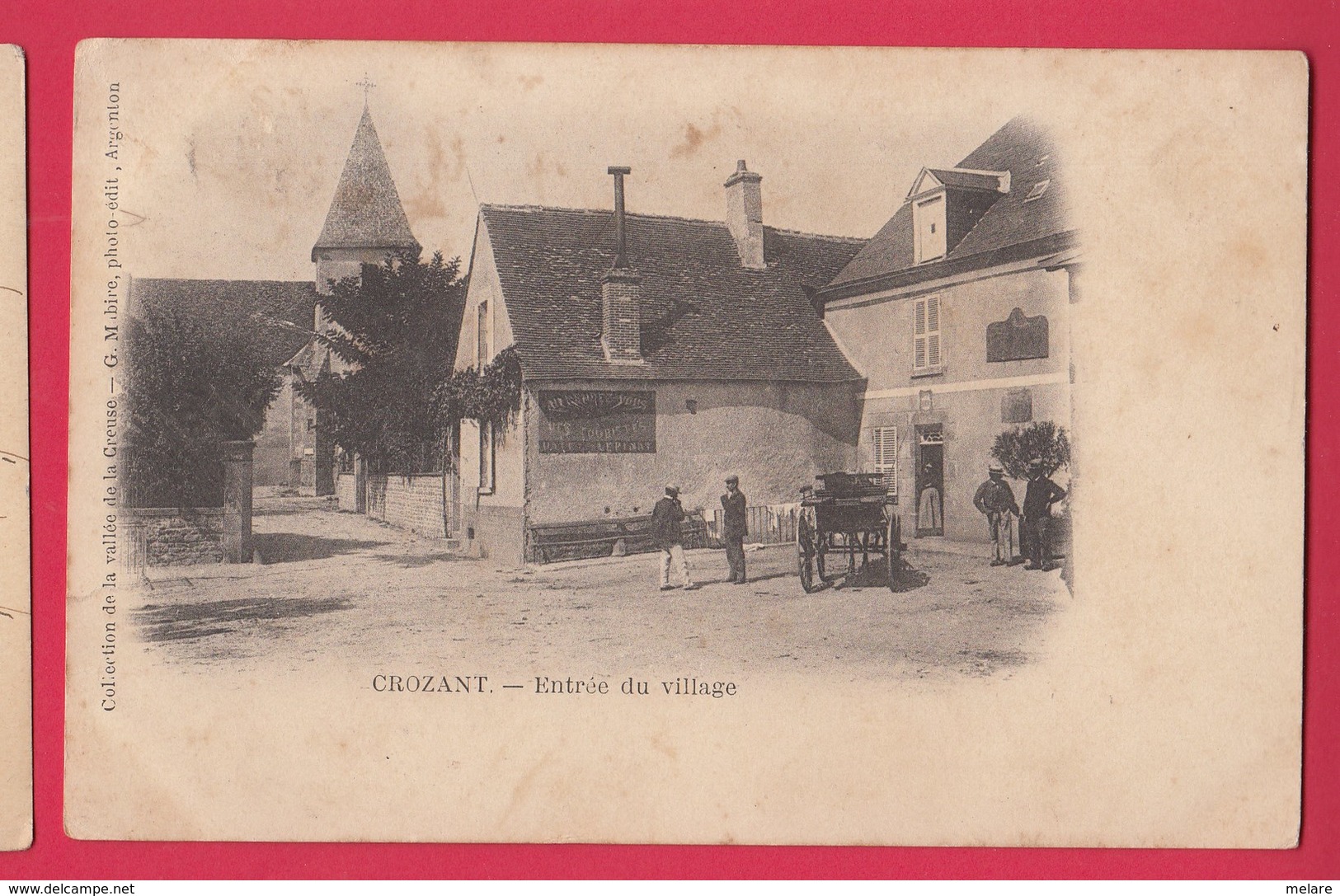 23 CROZANT Entrée Du Village - Crozant