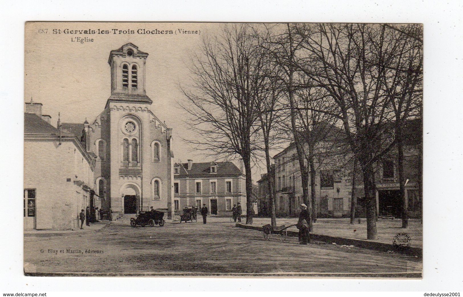 Jan18    8680959  St Gervais Les Trois Clochers   L'église - Saint Gervais Les Trois Clochers