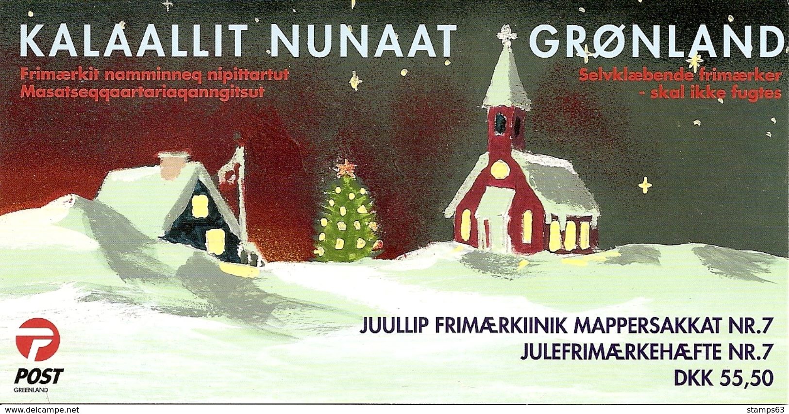 GREENLAND, Booklet 17, 2002, Christmas - Carnets