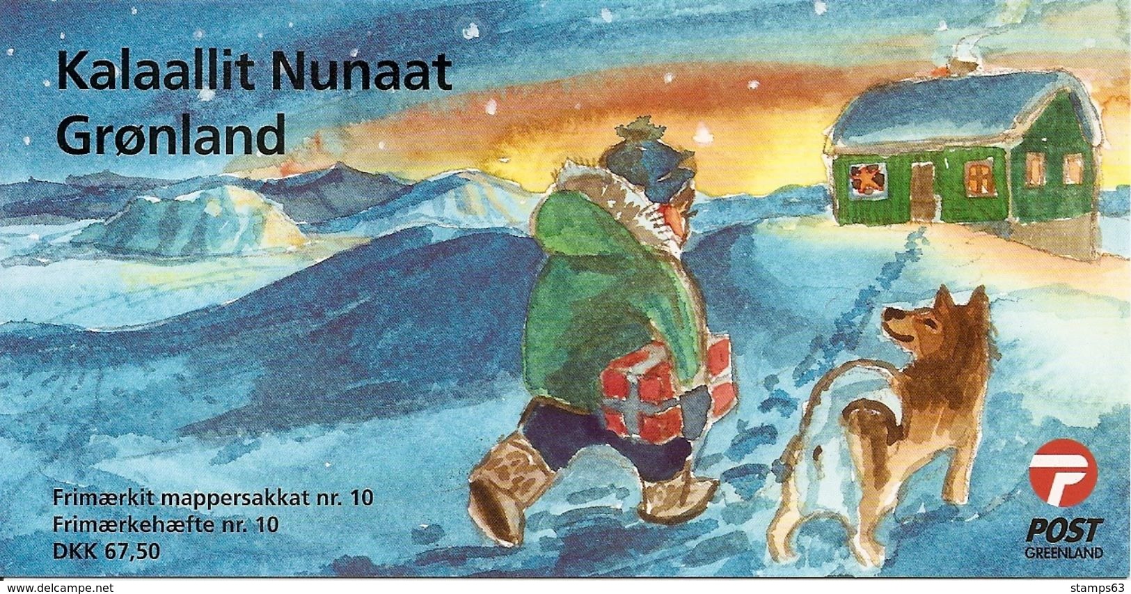 GREENLAND, Booklet 23, 2005, Christmas - Booklets