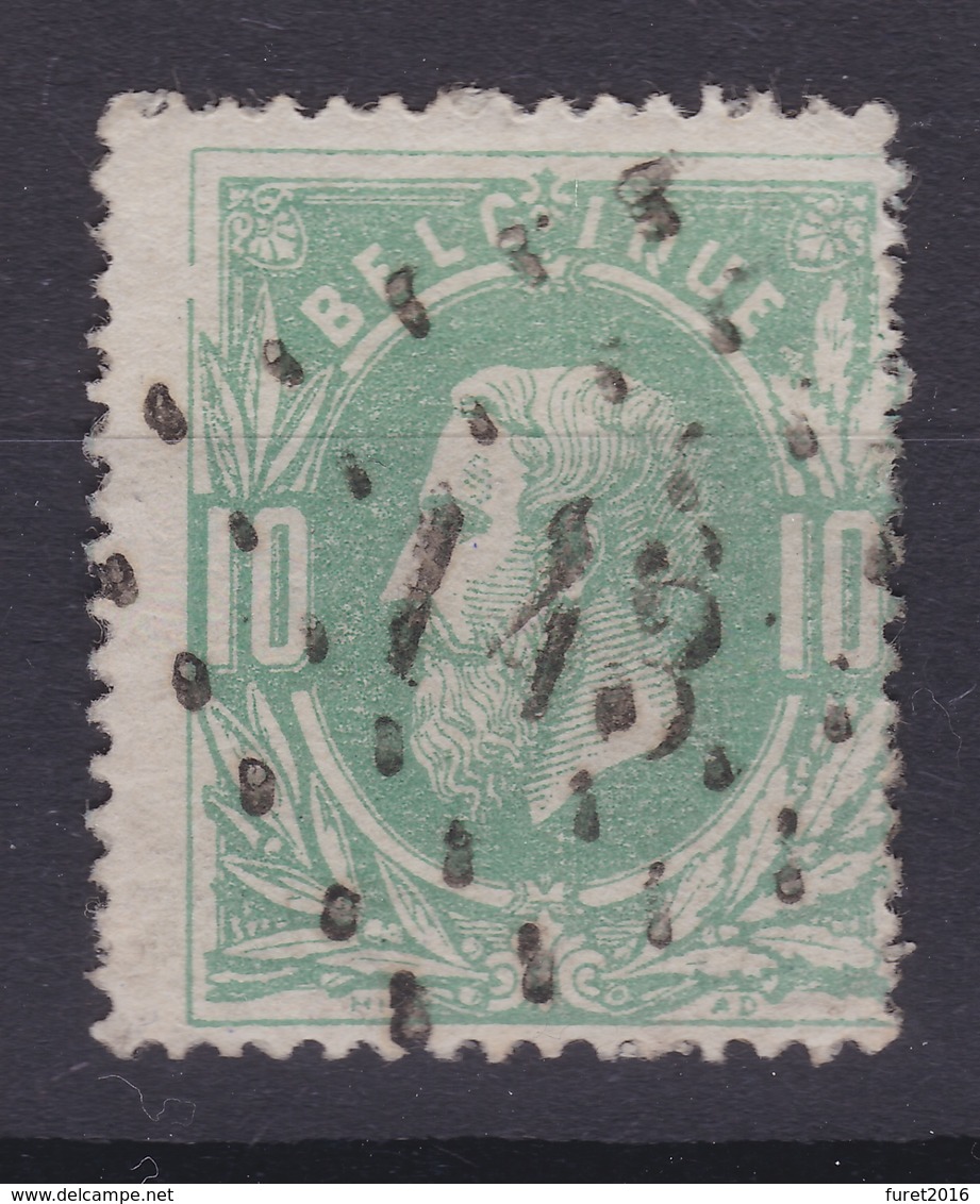 N° 30 LP 143 GEDINNE COBA +10.00 - 1869-1883 Leopold II