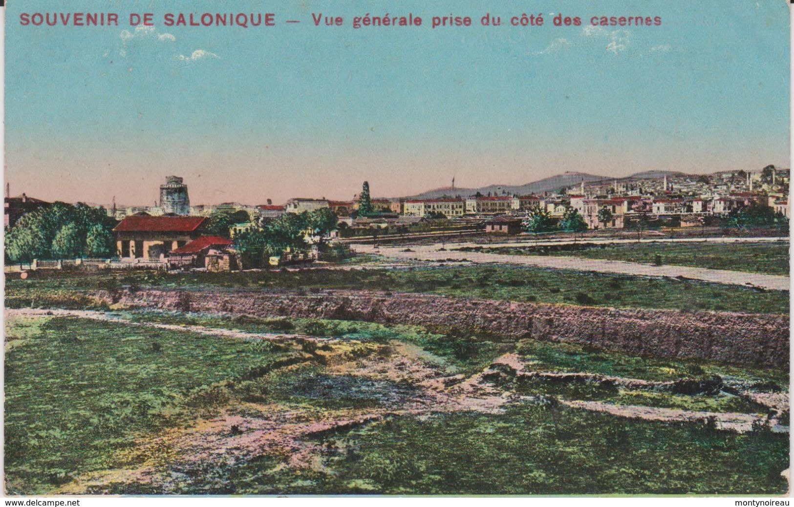 Grèce : SALONIQUE  : Vue  Coté  Caserne - Greece