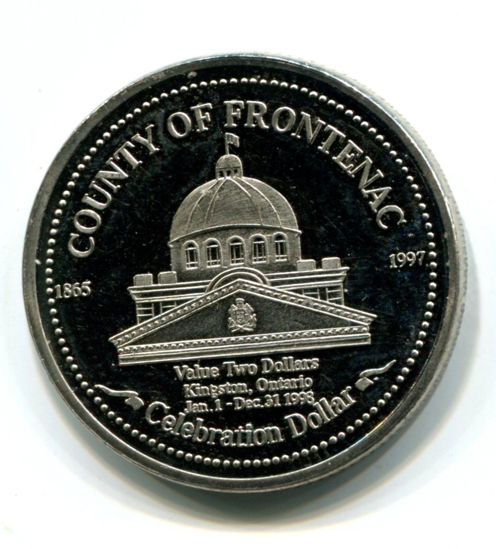1998 County Of Frontenac Two Dollar Commemorative Token - Canada