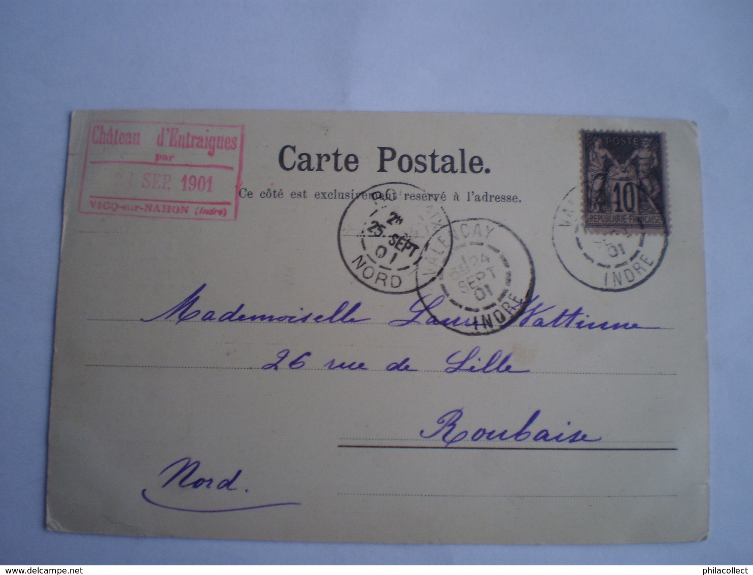 Llustration - LES POSTES DU BRANDEBOURG - Postkutze // Used 1901 - Andere & Zonder Classificatie