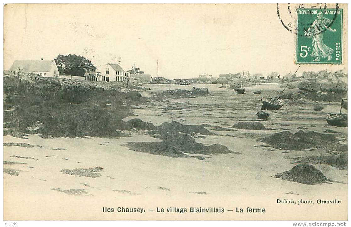 50 .N°39069 .iles Chausey.le Village De Blainvillais.la Ferme - Other & Unclassified