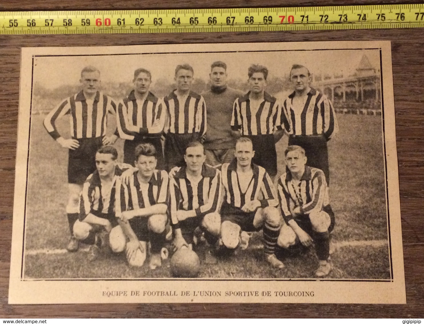 ANNEES 20/30 EQUIPE DE FOOTBALL DE L UNION SPORTIVE DE TOURCOING - Collections