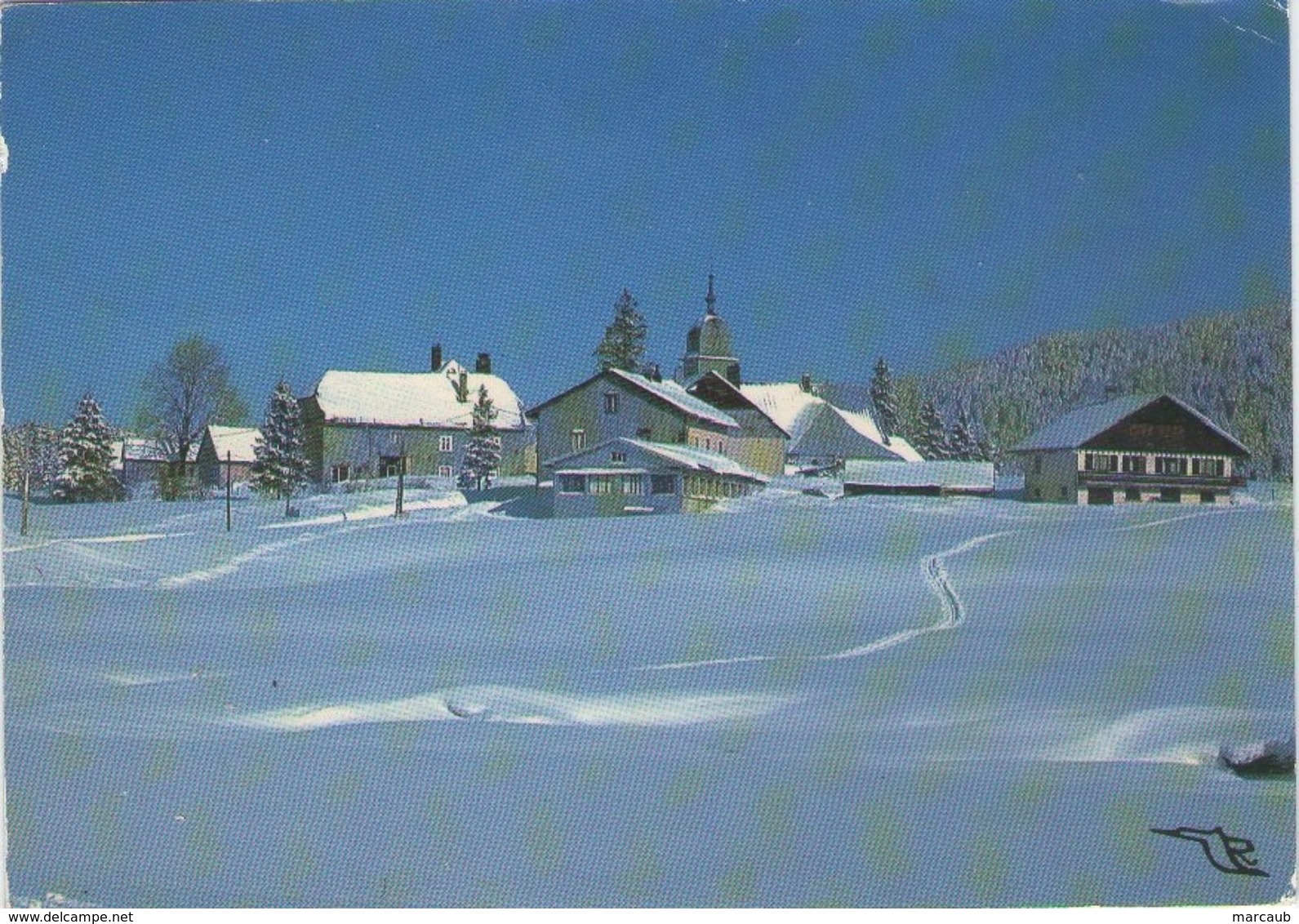 CPM 25 Doubs - CHAPELLE Des BOIS - L'hiver étincelant - Other & Unclassified