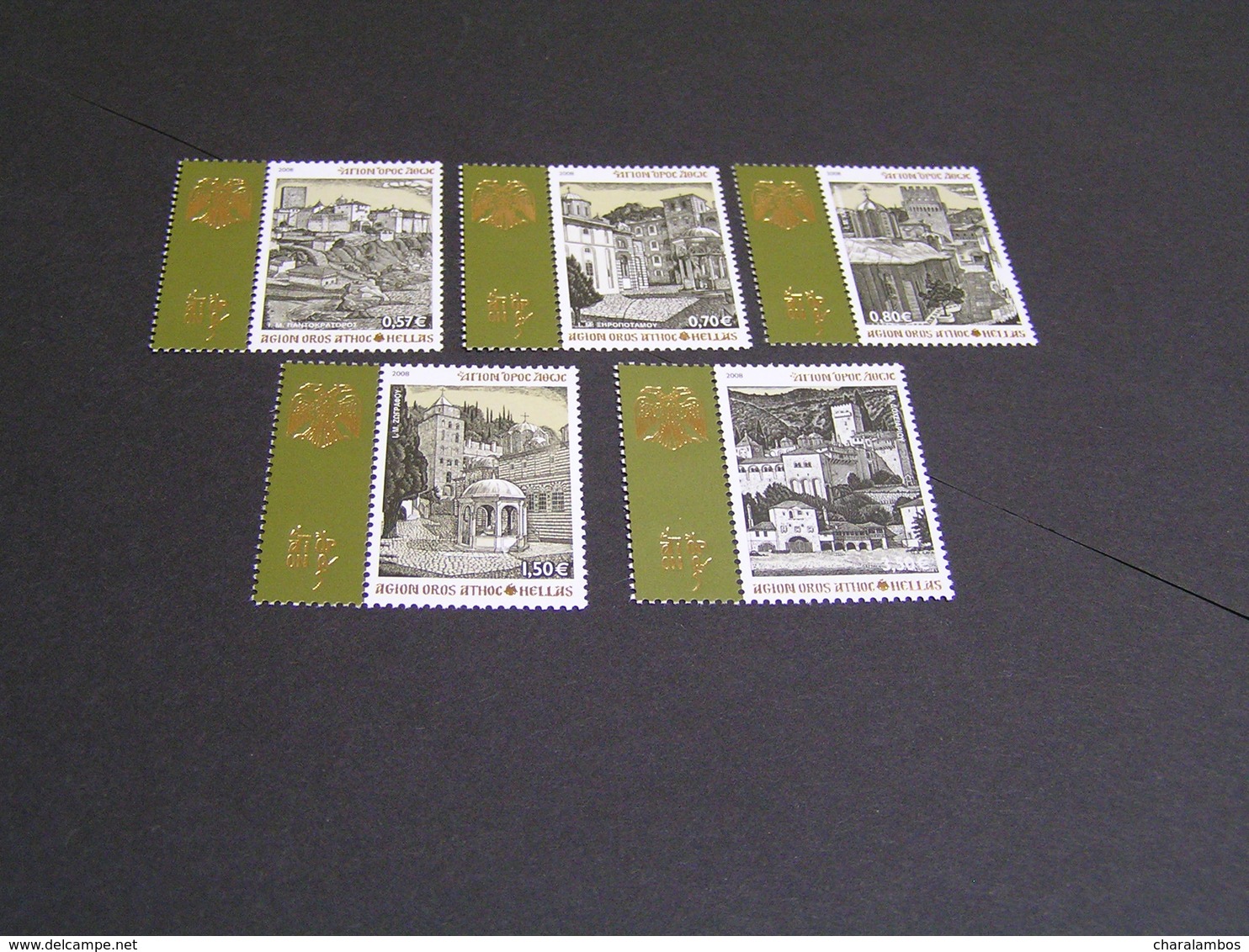 GREECE 2008 AGION OROS ATHOS-HOLV MONASTERIES II MNH. - Nuovi