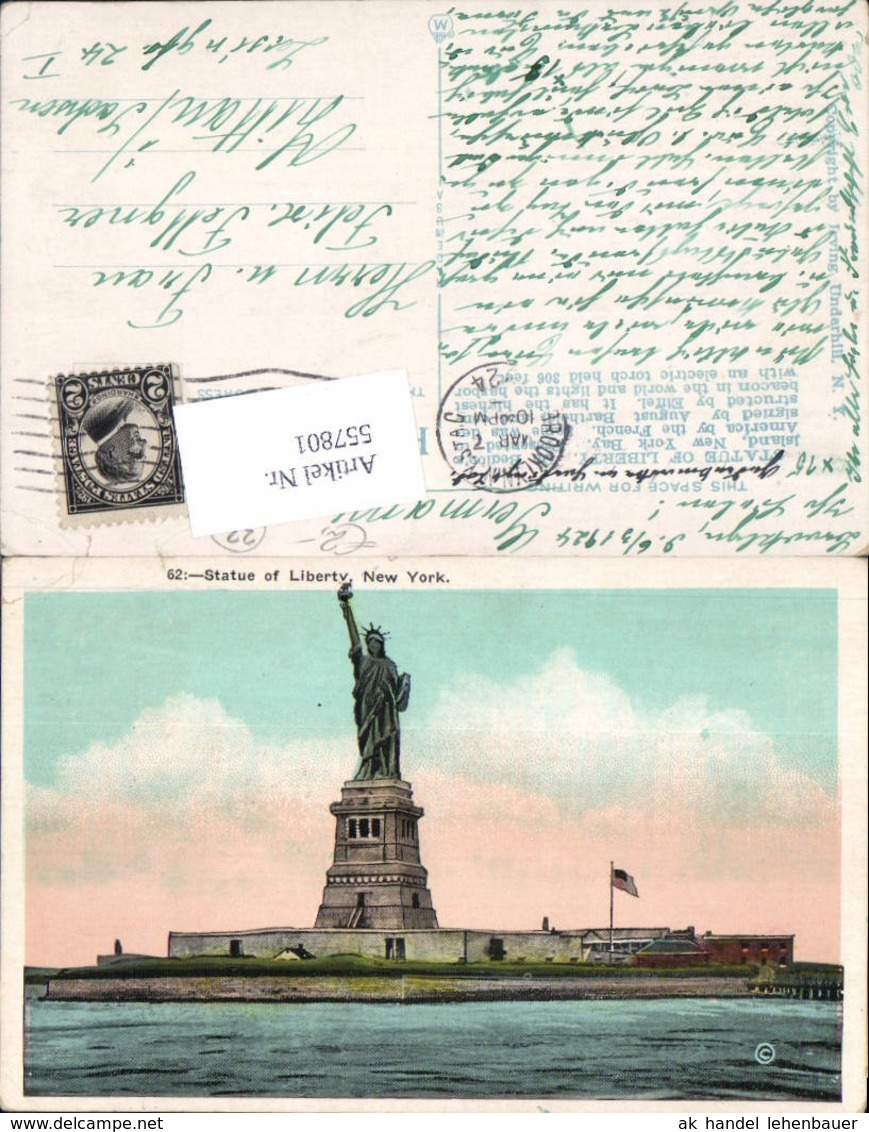 557801,New York City Statue Of Liberty Freihheitsstatue - Sonstige & Ohne Zuordnung