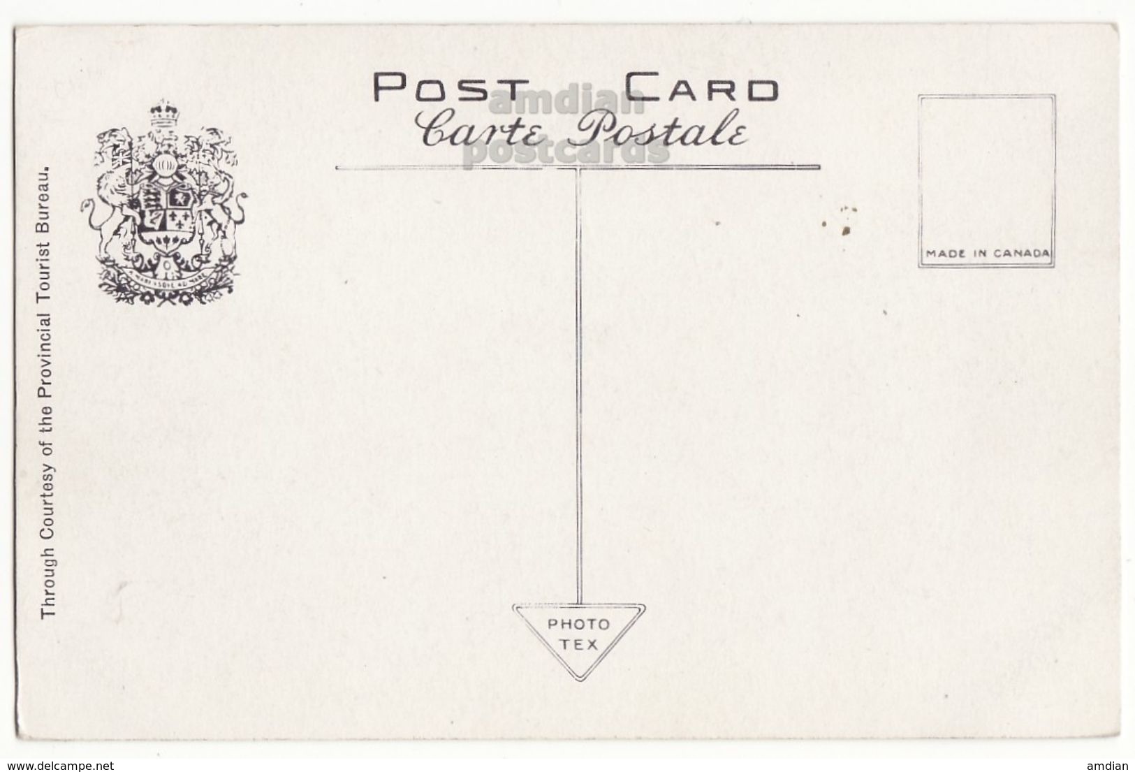 GASPE Quebec QC PQ, Ross Bridge, C1920s Vintage Canada Postcard - Gaspé
