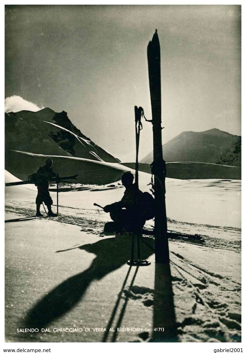 GRESSONEY GHIACCIAIO BREITHORN MONTE ROSA - Altri & Non Classificati