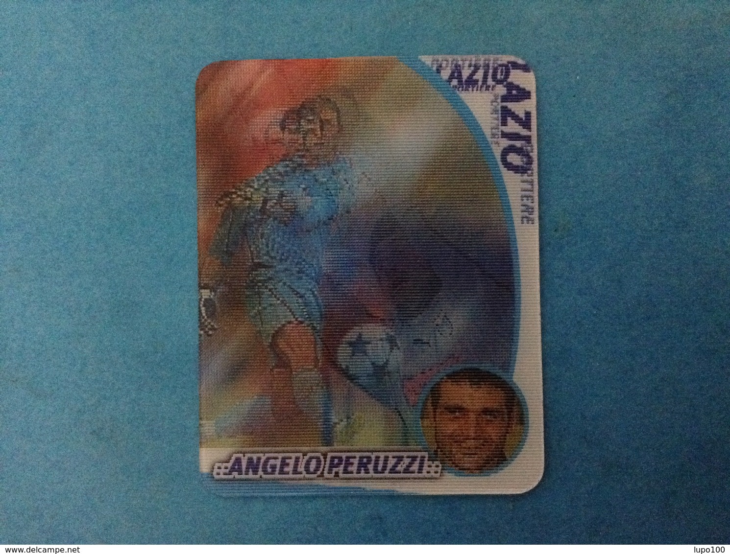 ITALIA CARD YOGA CALCIO E-MOTION N.5 LAZIO PORTIERE ANGELO PERUZZI - Other & Unclassified