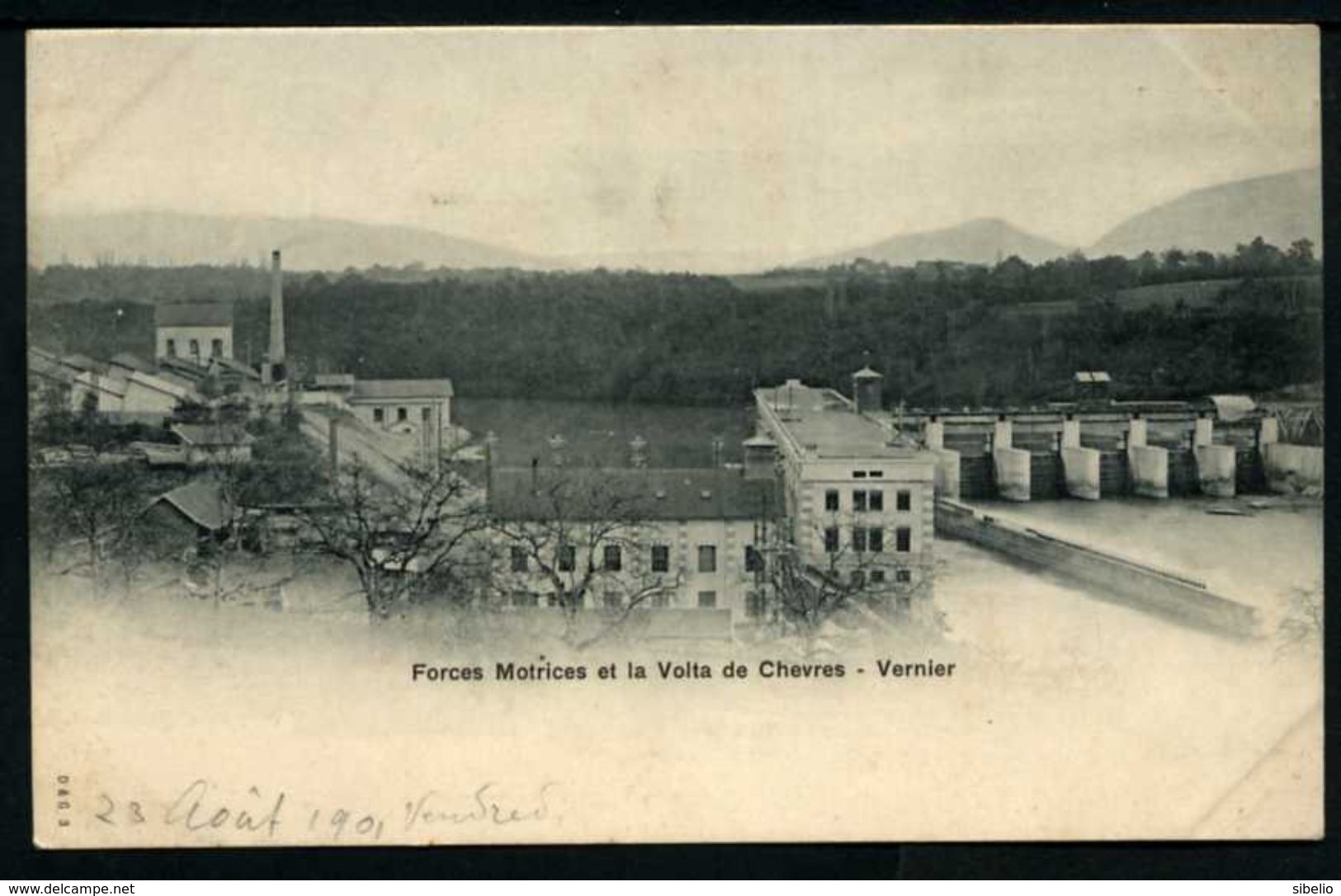 VERNIER - Forces Motrices Et La Volta De Chevres - Non Viaggiata - Rif. Ad806 - Vernier