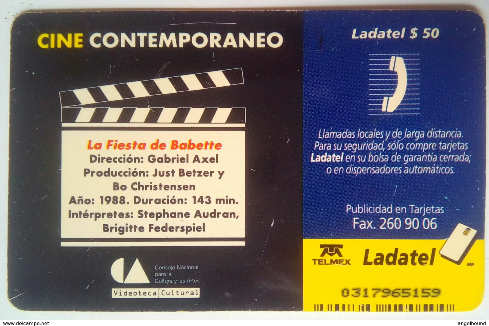 Mexico $50 Cine Contemporaneo, La Fiesta De Babette - Mexico