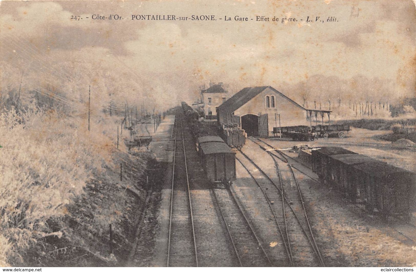 Pontailler Sur Saône        21        Intérieur De La Gare                  (voir Scan) - Altri & Non Classificati