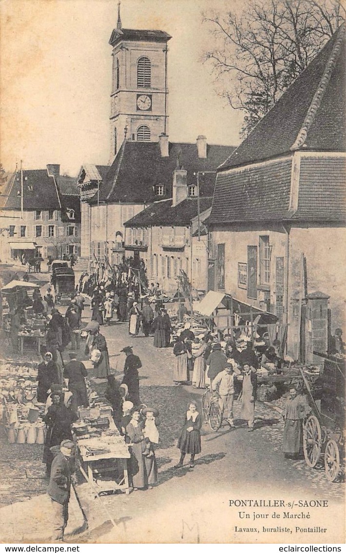 Pontailler Sur Saône        21        Jour De Marché                  (voir Scan) - Other & Unclassified