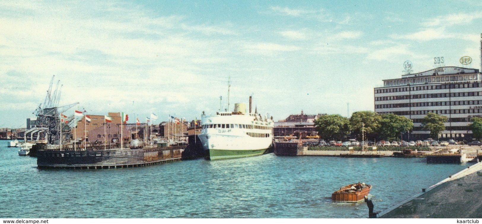 Malmö - Hamnen - Oceansteamer - (Sweden) - Zweden