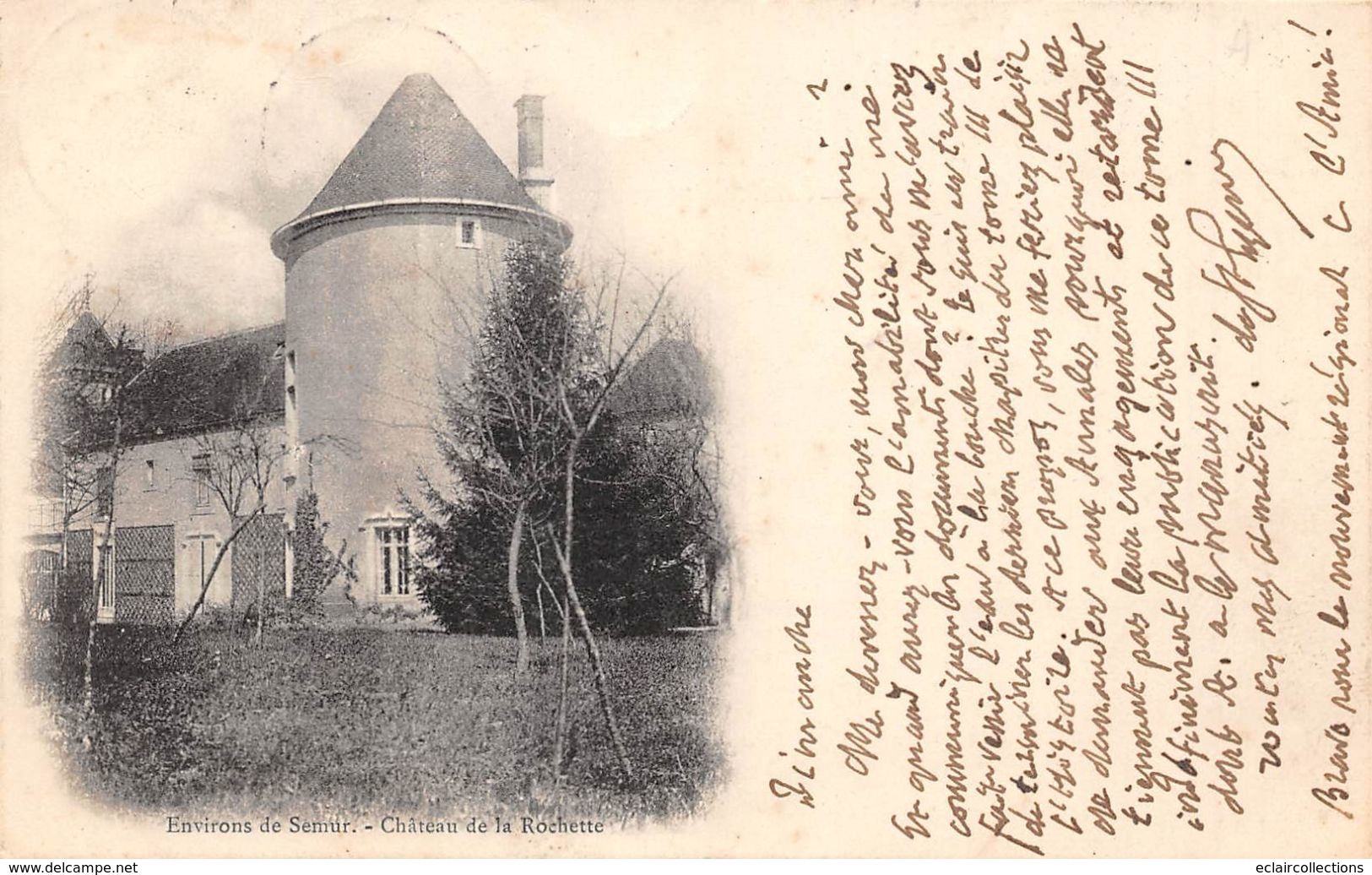 Semur En Auxois      21         Château De La Rochette       (voir Scan) - Semur