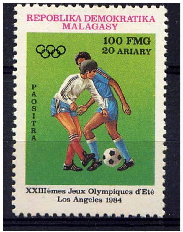 MDG - 714** - JEUX OLYMPIQUES DE LOS ANGELES - Madagascar (1960-...)