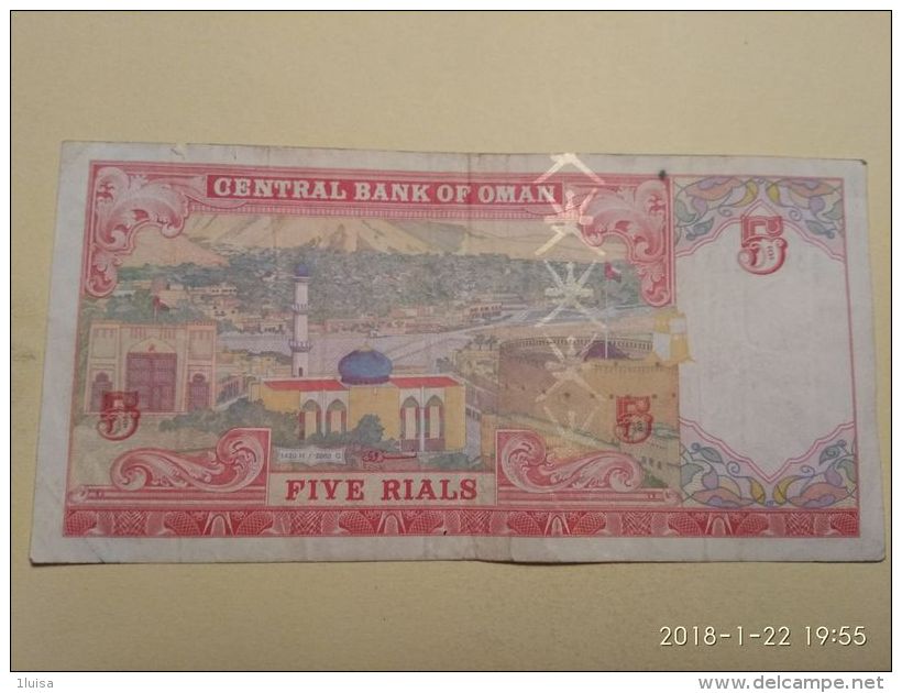 5 Rials 2000 - Oman