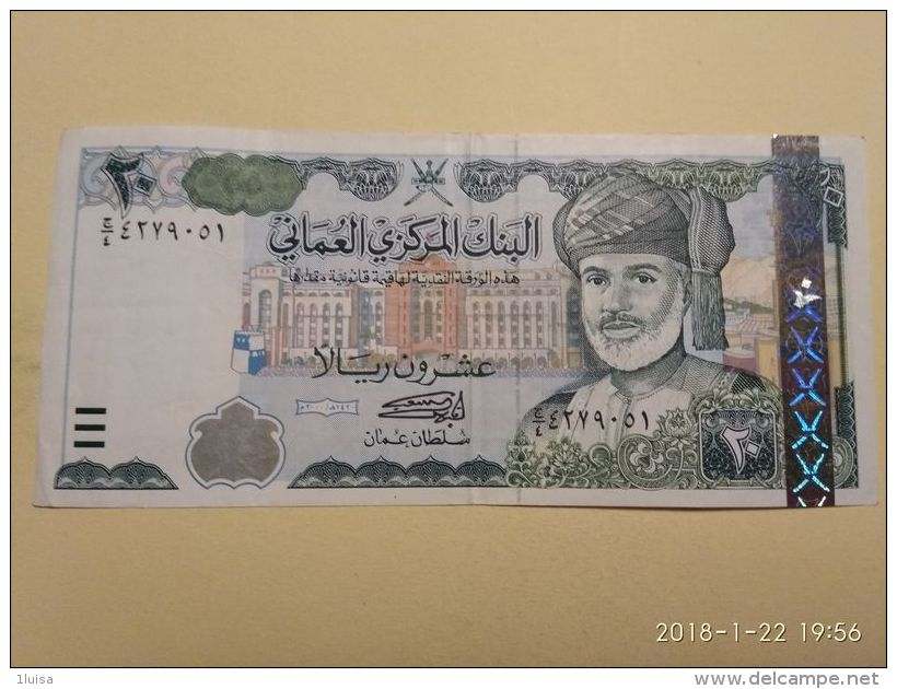 20 Rials 2000 - Oman