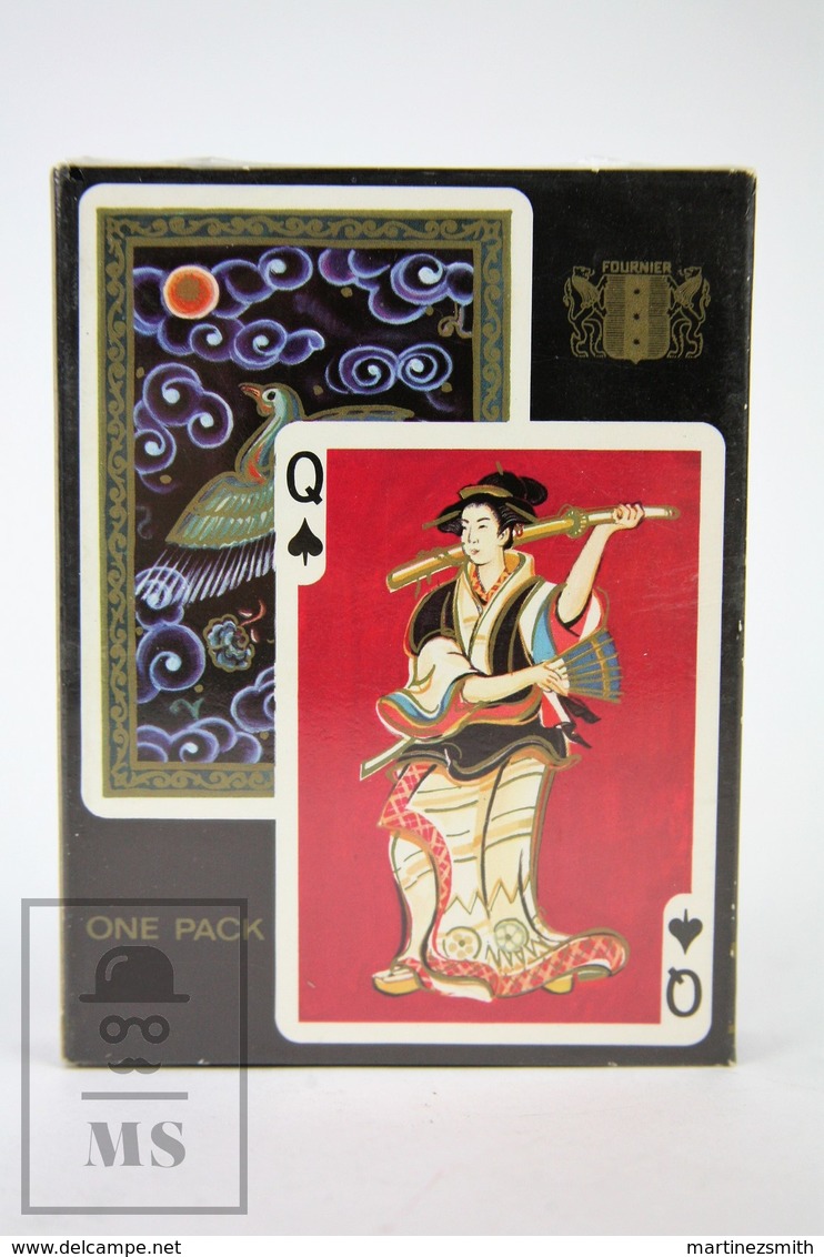 1980's Far East 54 Cards With Typical Costumes From China, Indonesia, Japan, India - Single Deck By H. Fournier, Spain - Playing Cards (classic)