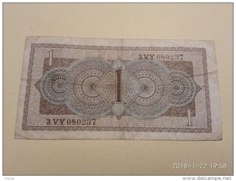 1 Gulden 1945 - 1 Gulden