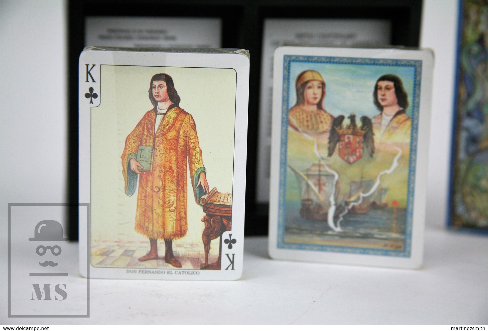 500th Anniversary Of The Discovery Of America By Christopher Columbus - Double Deck Playing Cards By H. Fournier, Spain - Playing Cards (classic)