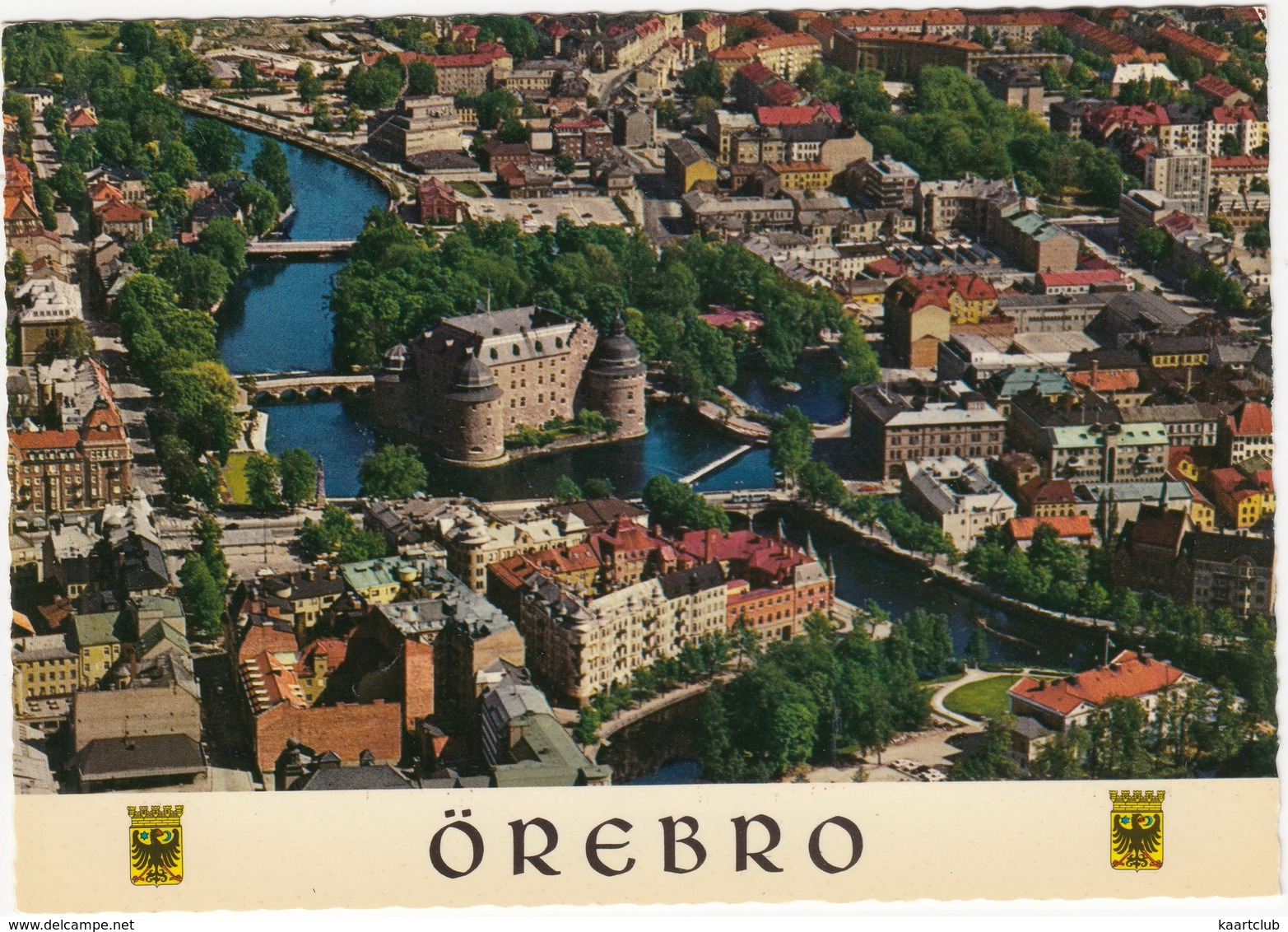 Örebro - Flygbild Over Örebro - (Aerial View) - Flygfoto; Sven Hörnell   - (Sweden) - Zweden