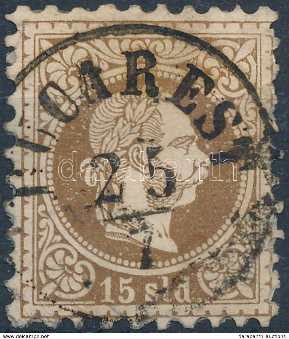 O 1867 15 Sld 'BUCAREST' Ritka Szép Darab! (44.000) - Other & Unclassified