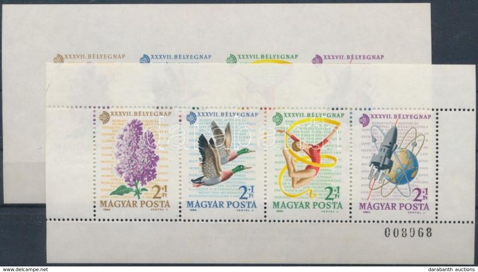 ** 1964 Monográfia Kisívpár, Utolsó Számjegy Azonos (12.000) - Other & Unclassified