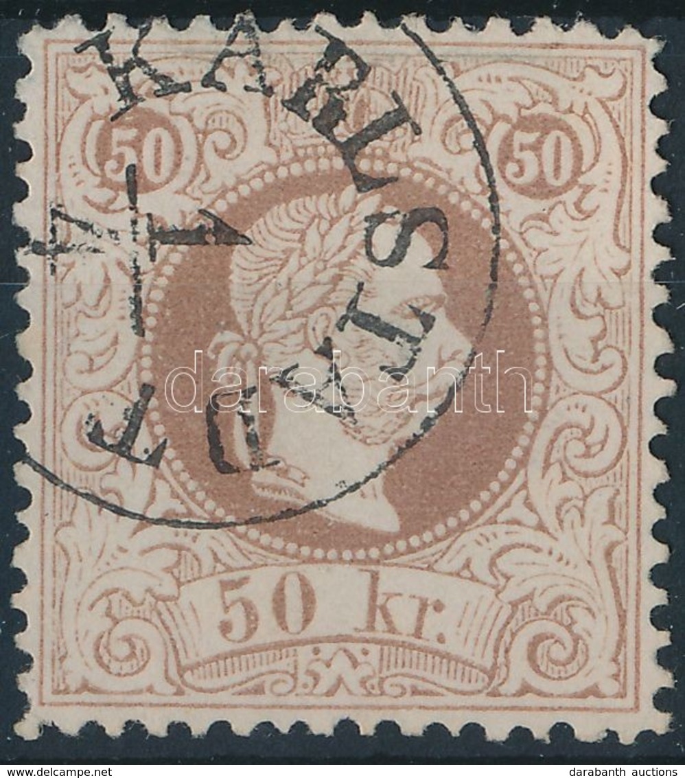 O 1867 50kr 'KARLSTADT' Garancia Nélkül - Other & Unclassified
