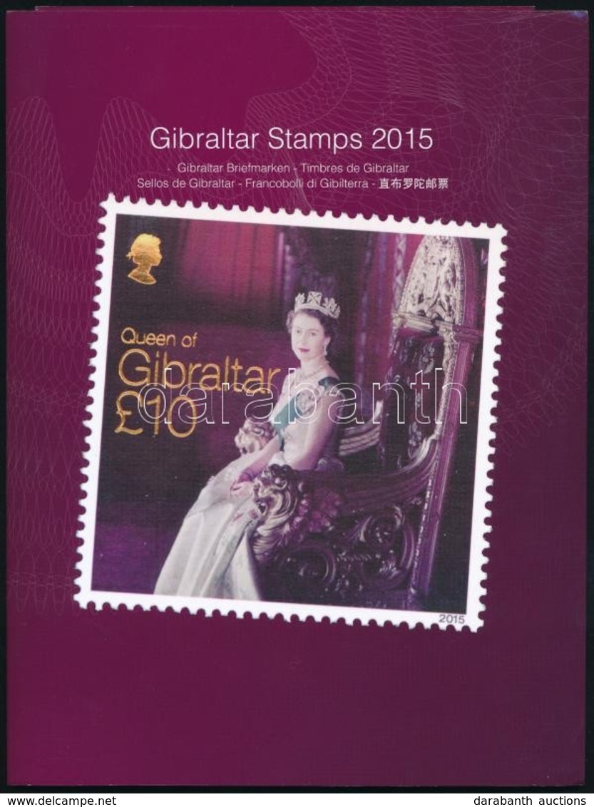 ** Gibraltár 2014 és 2015 évfolyamok Postai Csomagban (49 + 37 GBP) - Other & Unclassified