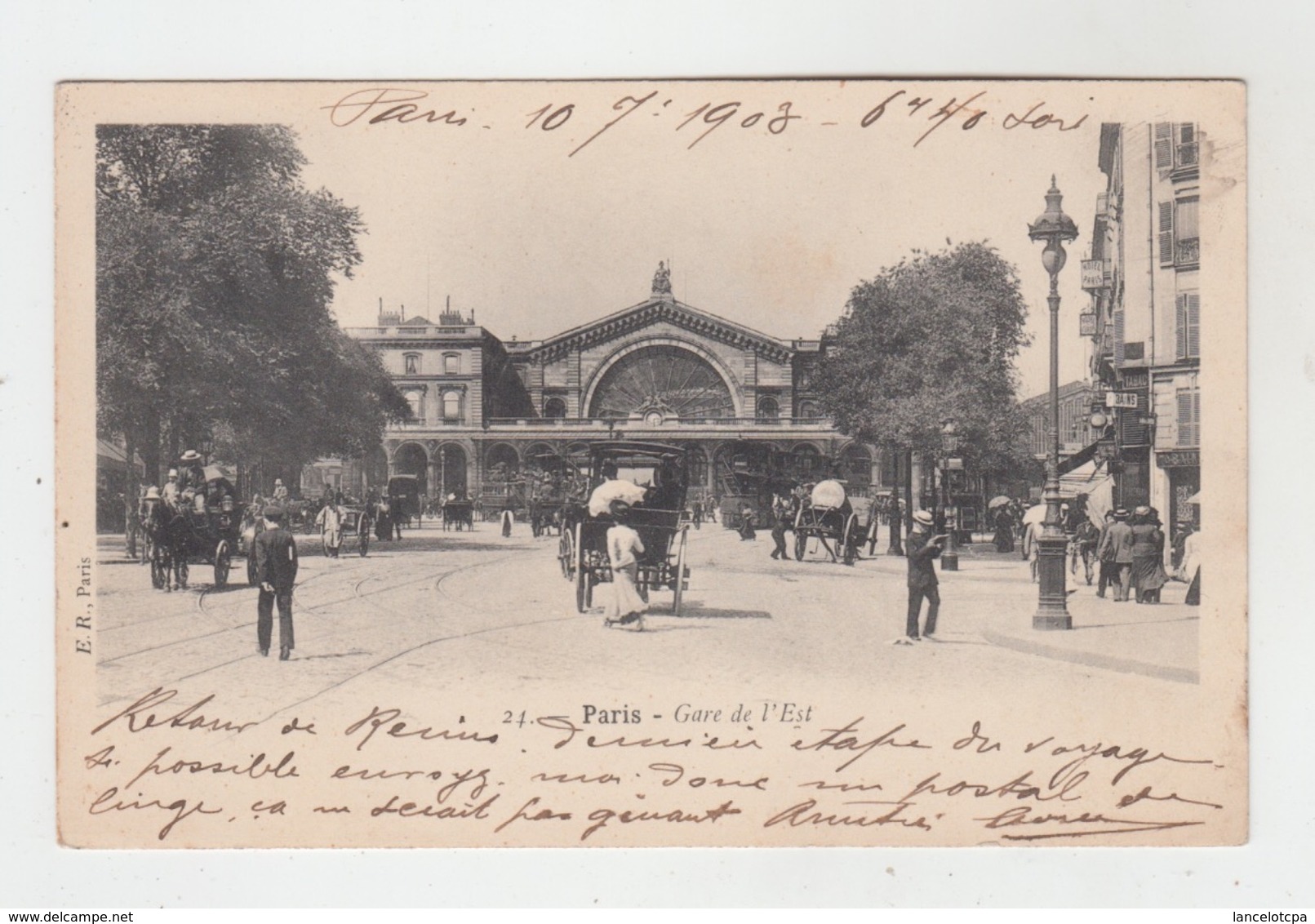 75 - PARIS / LA GARE DE L'EST - Metropolitana, Stazioni